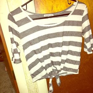 Charlotte Russe shirt with tie